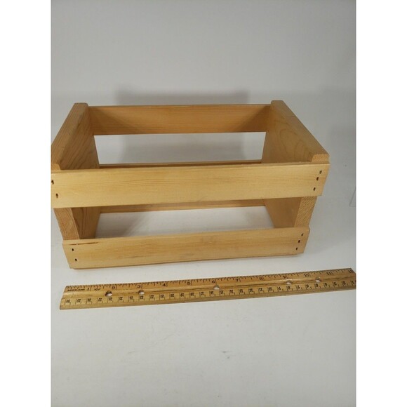 Napa Valley Wood Storage Crate CD DVD Wooden Engraved Logo Vintage Classic CA - Picture 13 of 15